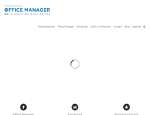 Tablet Screenshot of pro-officemanager.com